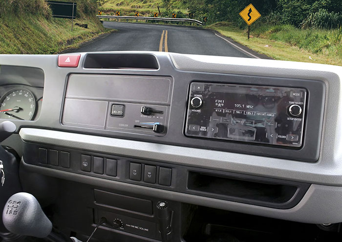 Toyota Coaster Interior Radio