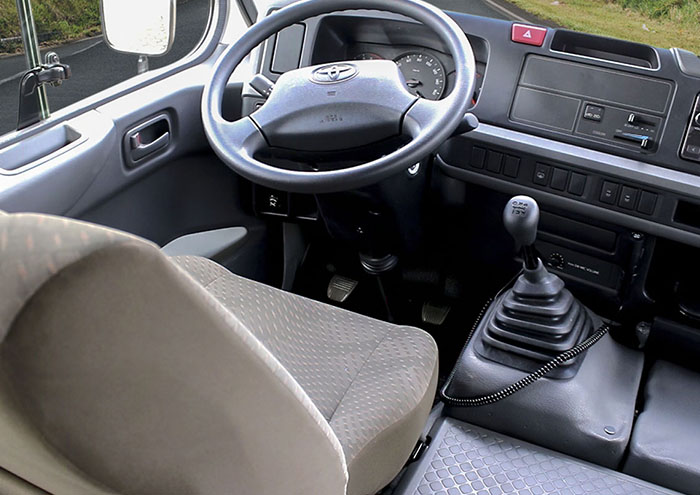 Toyota Coaster Interior