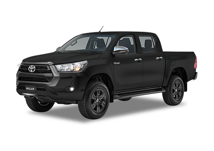 toyota hilux color negro