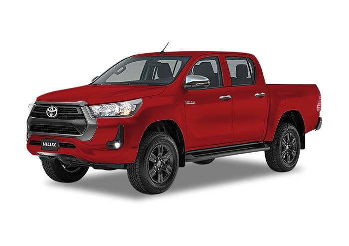 toyota hilux color rojo